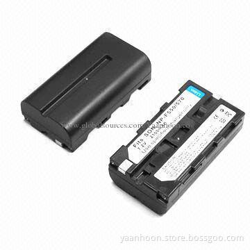 Camera Battery, Fits for Sony NP-F550, F570, F330, Replacement for MVC-FD51, DSC-D700/CD100